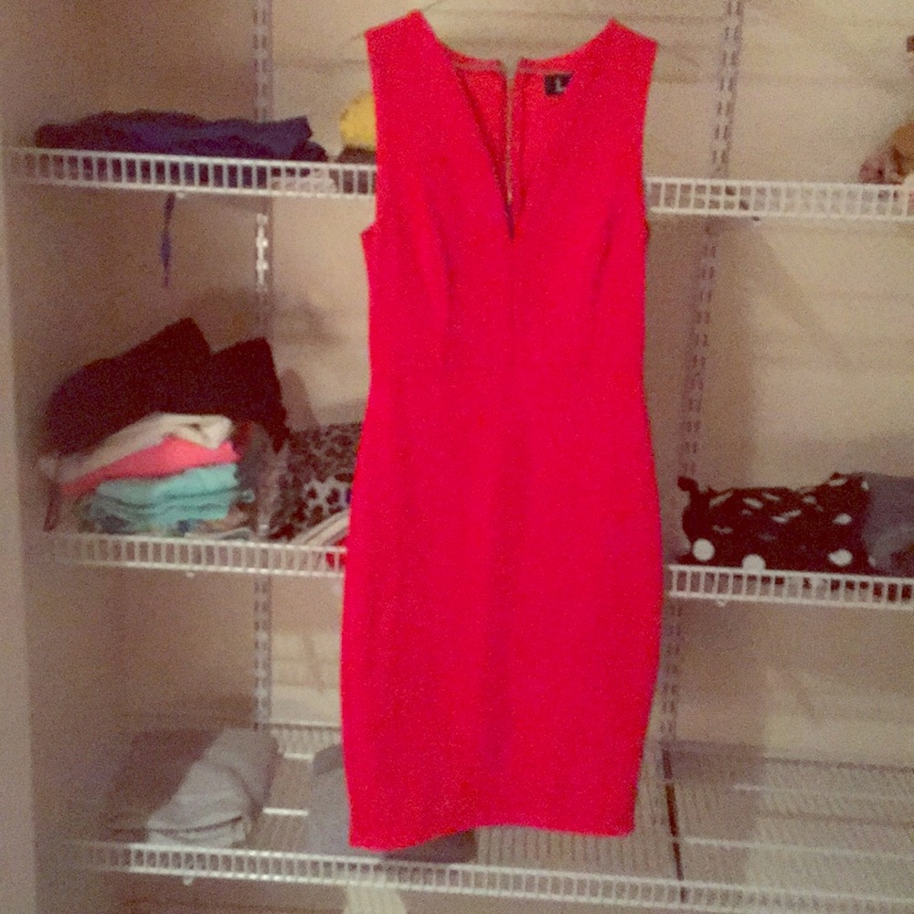 Red dress